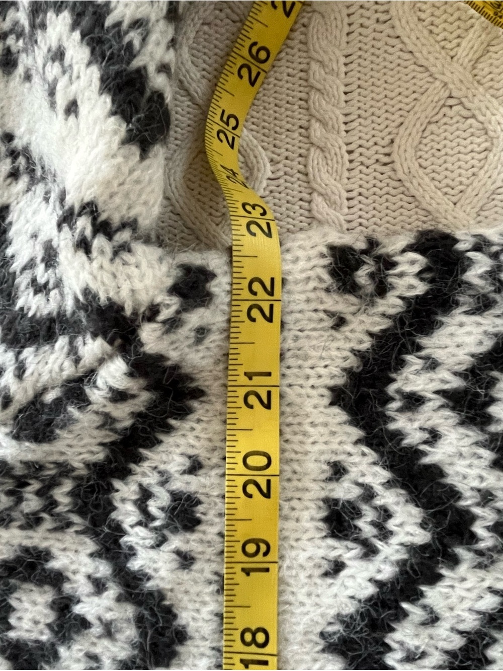 Joseph A. Designer Patterned Turtleneck Sweater Women’s Size 1X - Picture 5 of 15